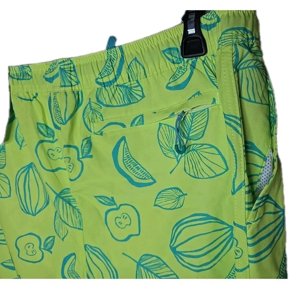 Eddie Bauer NWT Men's Yellow Citrus Volley Swim Trunk Size Large 36-38 t2